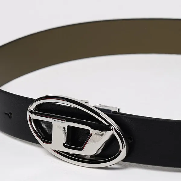 Thắt Lưng Nữ Diesel Logo Leather Belt X09874 P1245 - HA620 Màu Đen Size 70 - Thắt lưng - Vua Hàng Hiệu