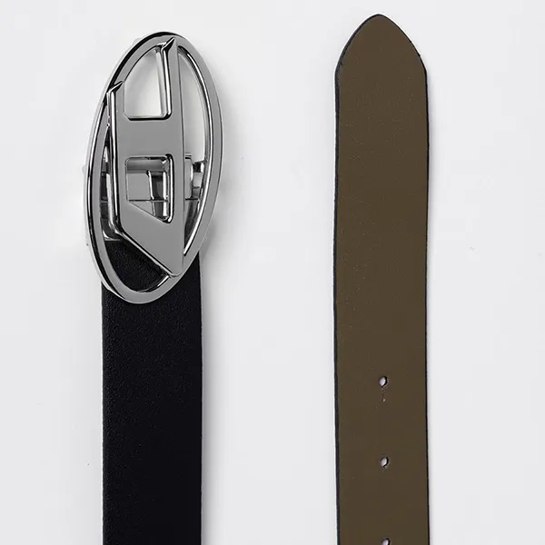 Thắt Lưng Nữ Diesel Logo Leather Belt X09874 P1245 - HA620 Màu Đen Size 70 - Thắt lưng - Vua Hàng Hiệu