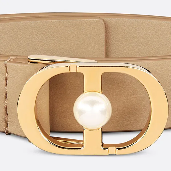 Thắt Lưng Nữ Dior Montaigne Jolie Bel B0395UWGT-M55U Màu Nâu Size 75 - Thắt lưng - Vua Hàng Hiệu
