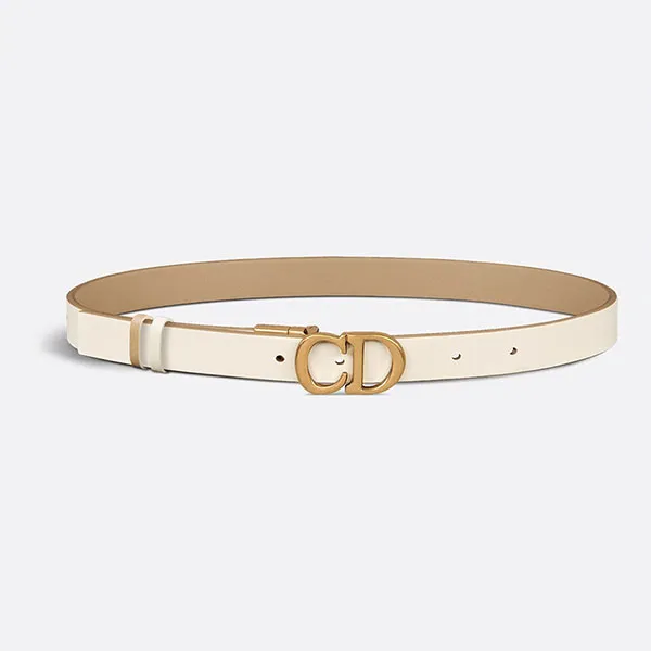 Thắt Lưng Nữ Dior Reversible Saddle Belt B0335CWGA_M868 Màu Be Hồng Size 70 - Thắt lưng - Vua Hàng Hiệu