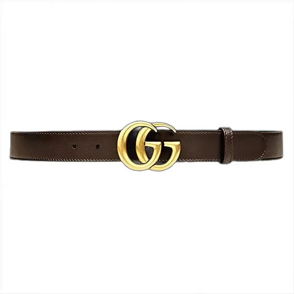 Thắt Lưng Nữ Gucci 21FW GG Marmont Belt 414516 AP00T 2145 Màu Nâu Size 85 - Thắt lưng - Vua Hàng Hiệu