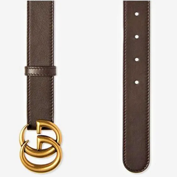Thắt Lưng Nữ Gucci 21FW GG Marmont Belt 414516 AP00T 2145 Màu Nâu Size 85 - Thắt lưng - Vua Hàng Hiệu