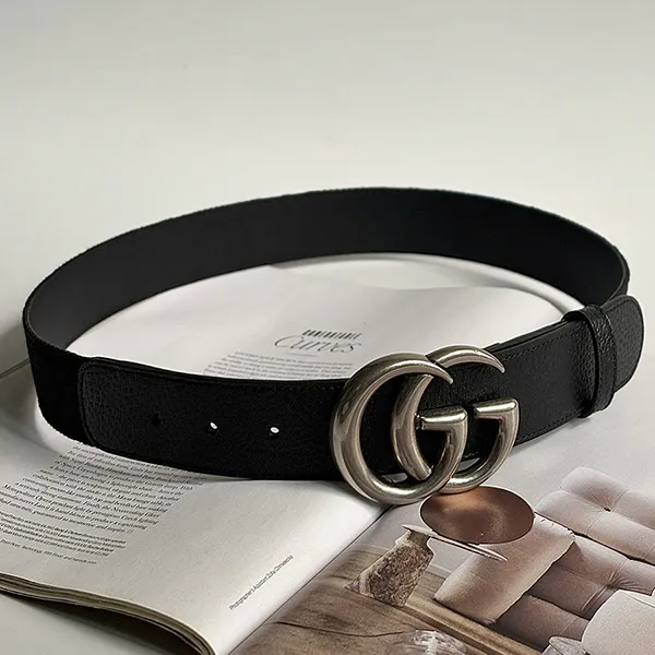 Thắt Lưng Nữ Gucci Marmont Belt 40mm Màu Đen Size 80
