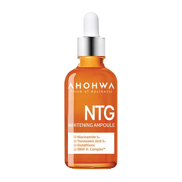 Tinh Chất Hỗ Trợ Giảm Nám, Dưỡng Trắng Ahohwa NTG Whitening Ampoule 50ml
