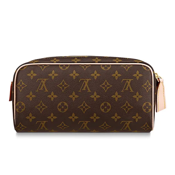 Túi Cầm Tay Louis Vuitton LV Dopp Kit Toilet Pouch M44494 Màu Nâu - Túi xách - Vua Hàng Hiệu