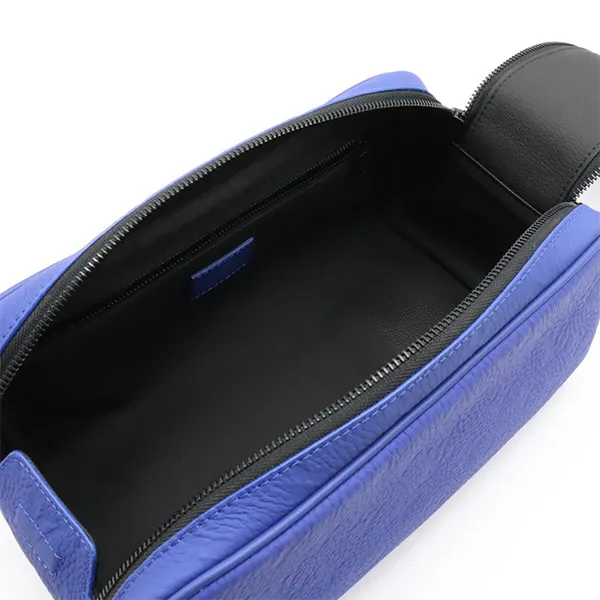 Túi Cầm Tay Louis Vuitton LV Taurillon Monogram Clutch Bag M82576 Màu Xanh Coban N-YT - Túi xách - Vua Hàng Hiệu