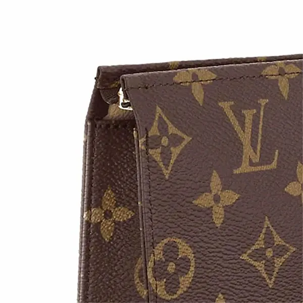 Túi Cầm Tay Nam Louis Vuitton LV M47542 Toiletry Pouch 26 Clutch Màu Nâu - Túi xách - Vua Hàng Hiệu