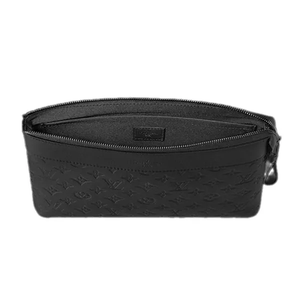 Túi Cầm Tay Nam Louis Vuitton LV Pochette Voyage Souple M82545 Màu Đen