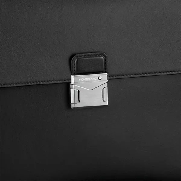 Túi Cầm Tay Nam Montblanc Meisterstuck Urban Single Gusset Briefcase 124074 Màu Đen