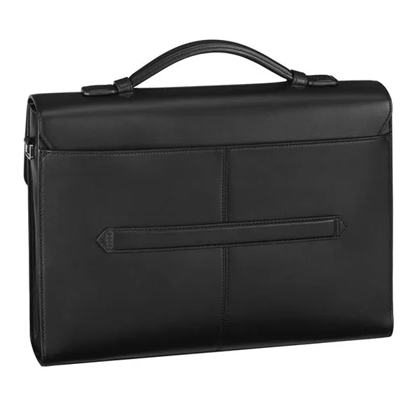 Túi Cầm Tay Nam Montblanc Meisterstuck Urban Single Gusset Briefcase 124074 Màu Đen