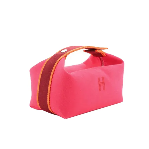 Túi Cầm Tay Nữ Hermès Bride A Brac Case Màu Hồng Đậm - Túi xách - Vua Hàng Hiệu
