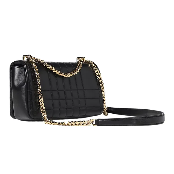 Túi Đeo Chéo Burberry Lola Quilted Leather Crossbody Bag Màu Đen - Túi xách - Vua Hàng Hiệu