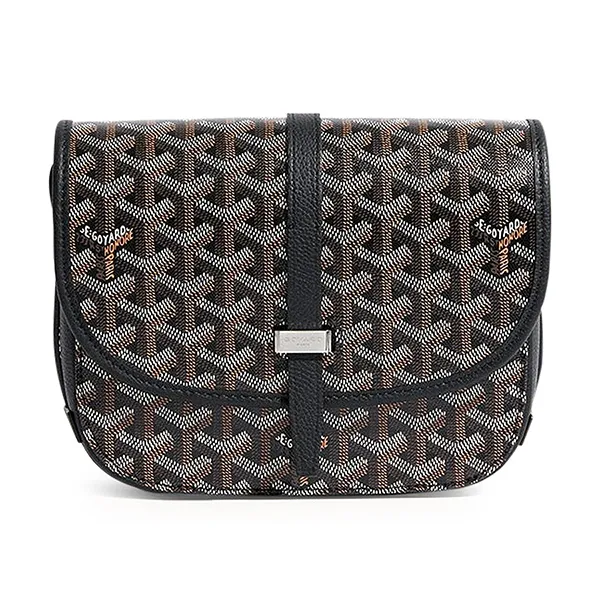 Túi Đeo Chéo Nữ Goyard Belvedere PM Black Bag Màu Đen - Túi xách - Vua Hàng Hiệu