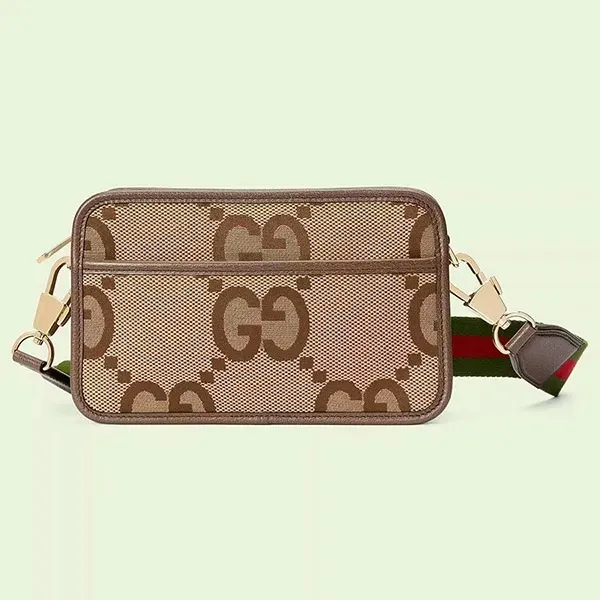 Túi Đeo Chéo Nam Gucci Jumbo GG Mini Bag 696075 UKMDG 2570 Màu Nâu