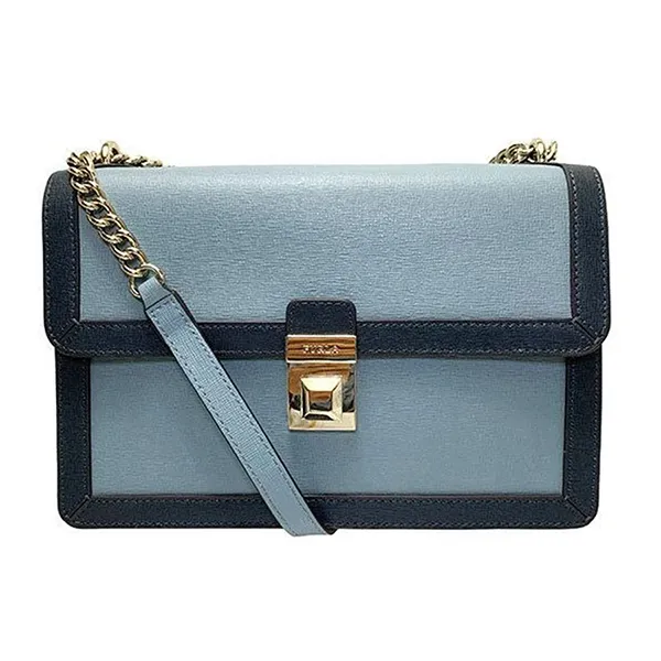 Túi Đeo Chéo Nữ Furla Dixie Crossbody Màu Xanh