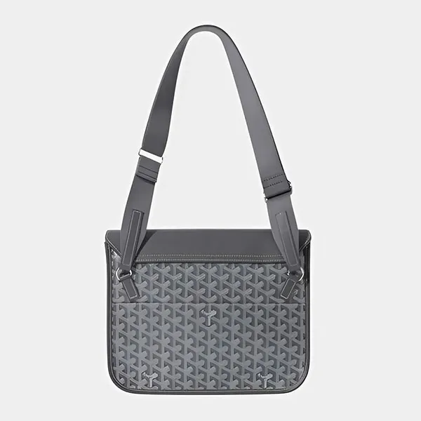 Túi Đeo Chéo Goyard Coursier Messenger Crossbody Bag Màu Xám - Túi xách - Vua Hàng Hiệu