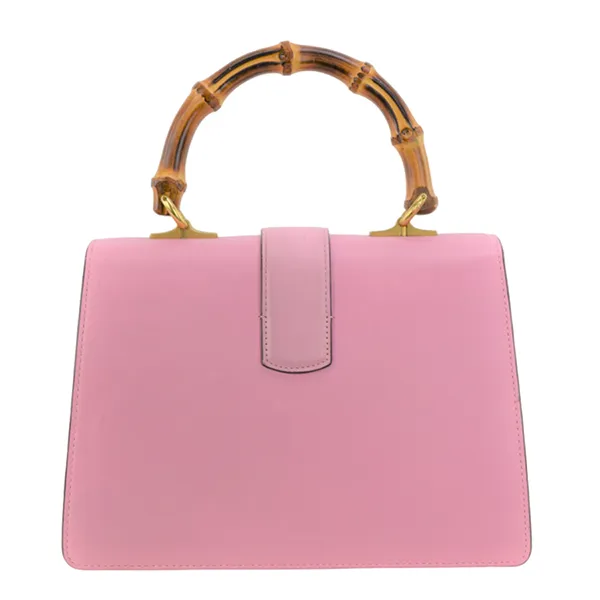 Túi Đeo Chéo Nữ Gucci Dionysus Medium Bamboo Top Handle Bag Màu Hồng - Túi xách - Vua Hàng Hiệu