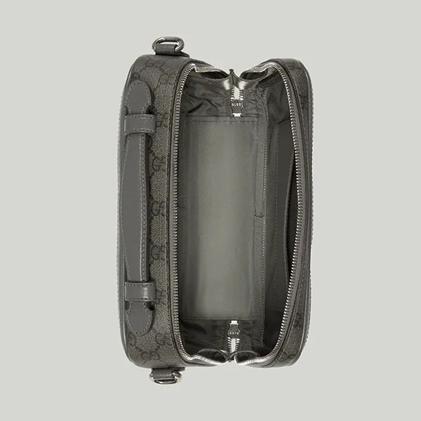 Túi Đeo Chéo Nữ Gucci Mono Grey 739392 UULBM 1244 Màu Xám - Túi xách - Vua Hàng Hiệu