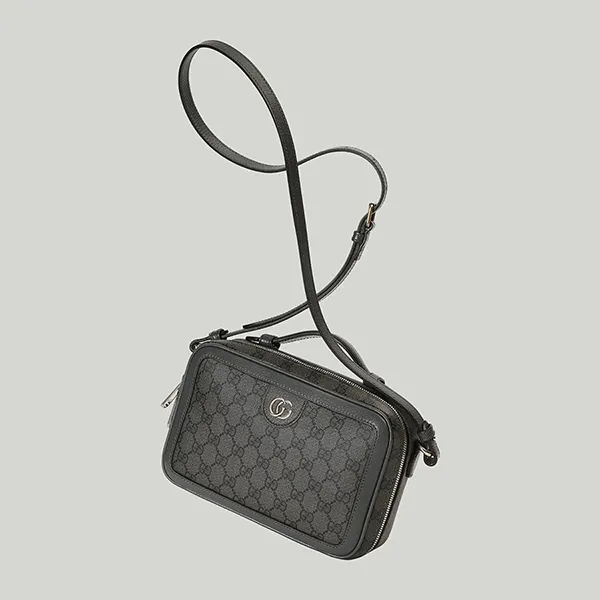Túi Đeo Chéo Nữ Gucci Mono Grey 739392 UULBM 1244 Màu Xám - Túi xách - Vua Hàng Hiệu