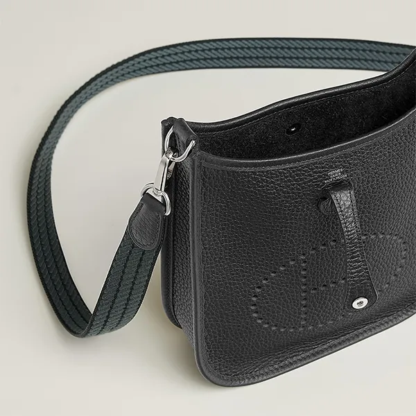 Túi Đeo Chéo Nữ Hermès Evelyne 16 Crossbody Bag Màu Đen - Túi xách - Vua Hàng Hiệu