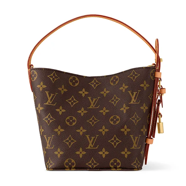 Túi Đeo Chéo Nữ Louis Vuitton LV All In BB Bicolor Monogram Empreinte Leather M12925 Màu Nâu