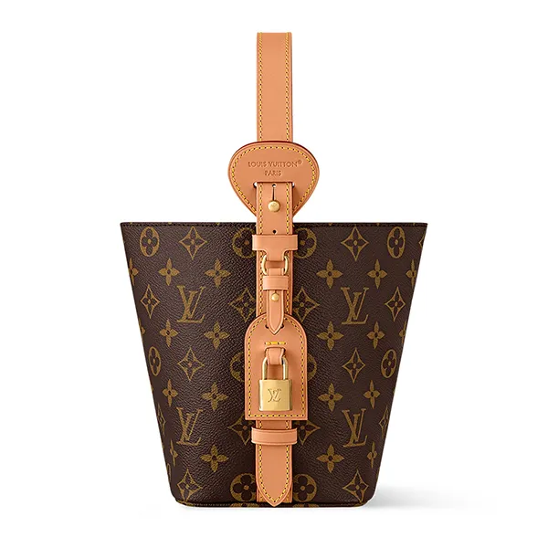 Túi Đeo Chéo Nữ Louis Vuitton LV All In BB Bicolor Monogram Empreinte Leather M12925 Màu Nâu