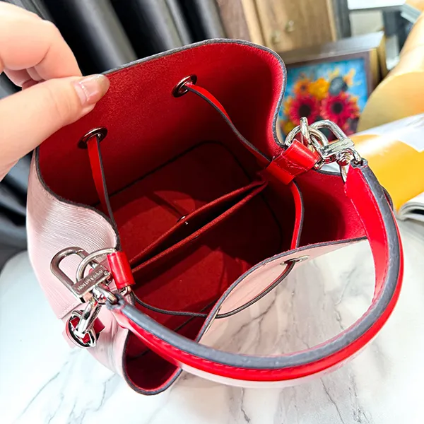 Túi Đeo Chéo Nữ Louis Vuitton LV Neonoe BB Epi Rose Pink Red M53609 Màu Hồng Đỏ - Túi xách - Vua Hàng Hiệu