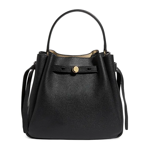 Túi Đeo Chéo Nữ Tory Burch The Romy Bucket Crossbody Bag Màu Đen