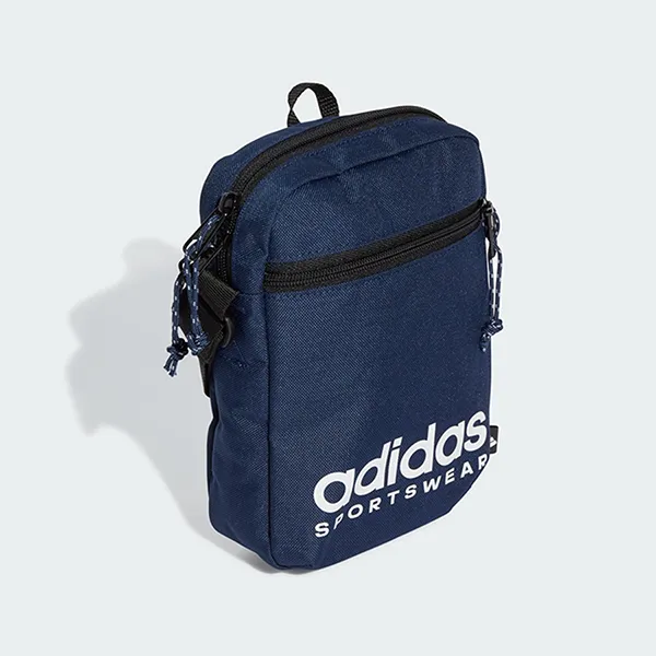 Túi Đeo Chéo Unisex Adidas Festival Sportswear Nations Pack JE6707 Màu Xanh Navy - Túi xách - Vua Hàng Hiệu