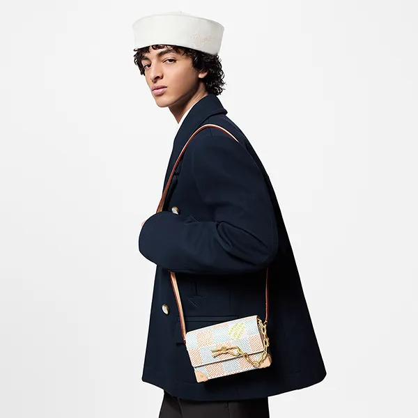 Túi Đeo Vai Nam Louis Vuitton LV Steamer Bag N40674 Phối Màu - Túi xách - Vua Hàng Hiệu