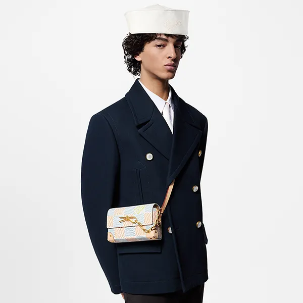 Túi Đeo Vai Nam Louis Vuitton LV Steamer Bag N40674 Phối Màu - Túi xách - Vua Hàng Hiệu