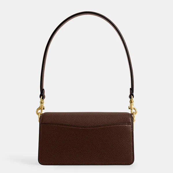 Túi Đeo Vai Nữ Coach Tabby Shoulder Bag 20 Maple CY201 Màu Nâu Đậm