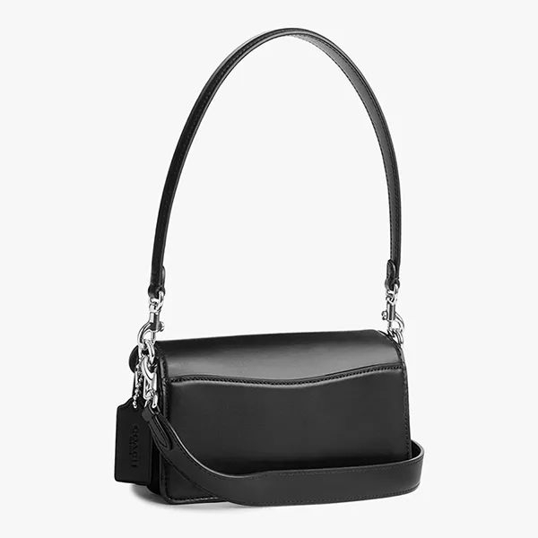 Túi Đeo Vai Nữ Coach Tabby Shoulder Bag 20 With Crystal CX216 Màu Đen