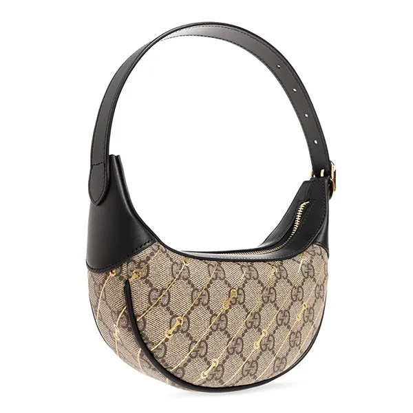 Túi Đeo Vai Nữ Gucci Ophidia Mini Shoulder Bag Màu Xám - Túi xách - Vua Hàng Hiệu