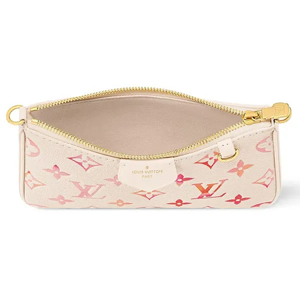 Túi Đeo Vai Louis Vuitton LV Easy Pouch On Strap M83448 Màu Trắng Kem - Túi xách - Vua Hàng Hiệu