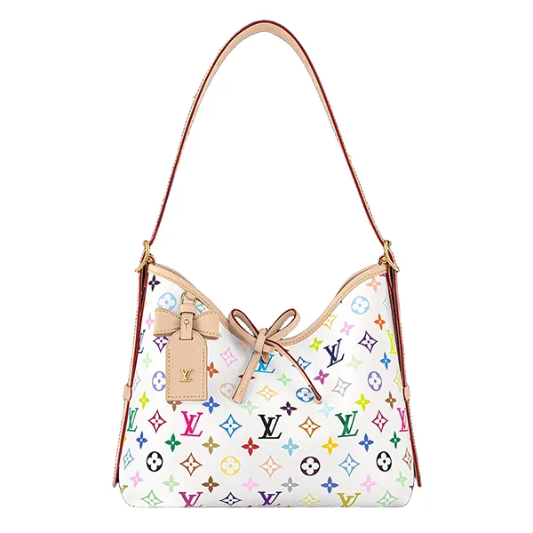 Túi Đeo Vai Nữ Louis Vuitton LV x TM Carry All PM M13661 Màu Trắng - Túi xách - Vua Hàng Hiệu