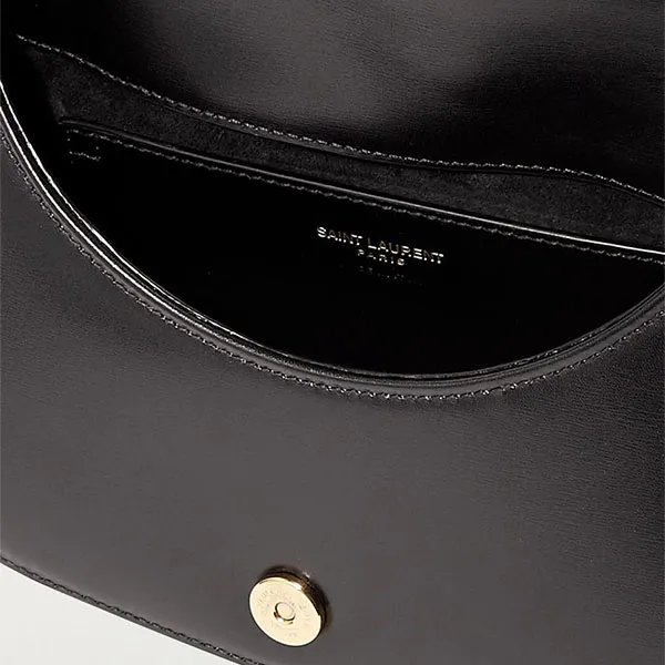 Túi Đeo Vai Nữ Yves Saint Laurent YSL Voltaire Top Handle Mini Leather Shoulder Bag Màu Đen - Túi xách - Vua Hàng Hiệu
