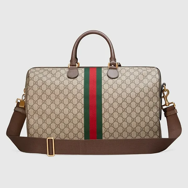 Túi Du Lịch Gucci Savoy Medium Duffle Bag Màu Nâu - Túi xách - Vua Hàng Hiệu