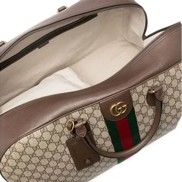 Túi Du Lịch Gucci Valigeria Màu Nâu