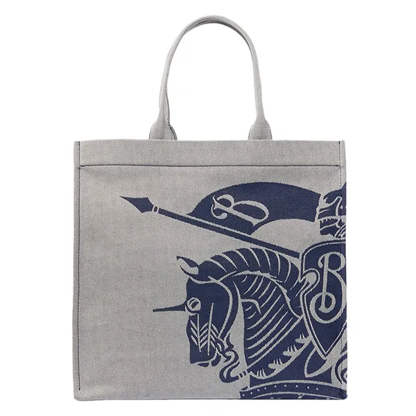 Túi Tote Burberry EKD Medium Canvas Tote Bag P00896221 Màu Xám
