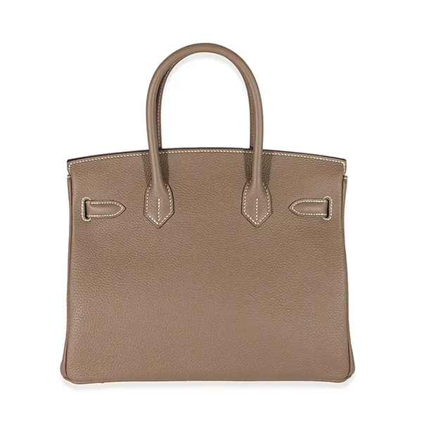 Túi Xách Nữ Hermès Birkin Bag 30 Etoupe Grey Togo Leather Gold Hardware Màu Xám