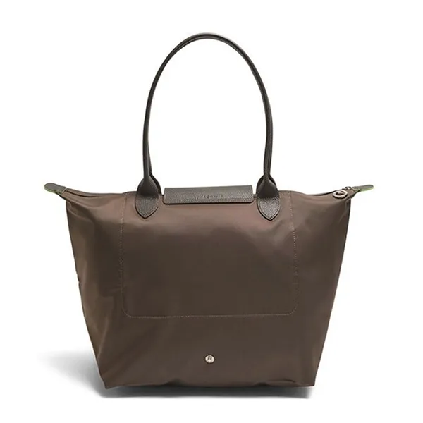 Túi Xách Nữ Longchamp Le Pliage Terra L Bag Màu Nâu Xám - Túi xách - Vua Hàng Hiệu