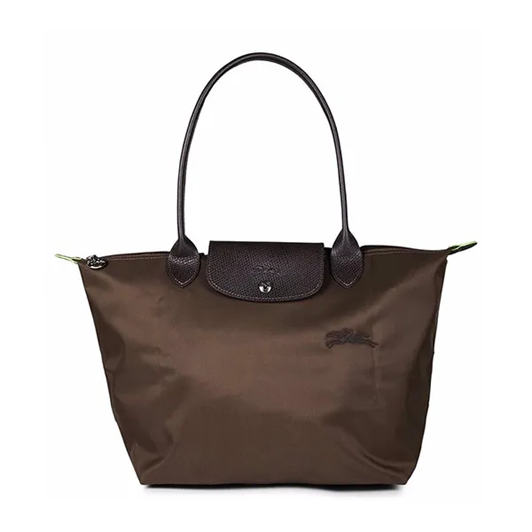 Túi Xách Nữ Longchamp Women's Coloured Terra Le Pliage M Bag Màu Nâu Xám