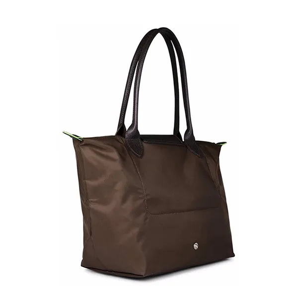 Túi Xách Nữ Longchamp Women's Coloured Terra Le Pliage M Bag Màu Nâu Xám