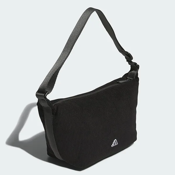 Túi Xách Tay Nữ Adidas Golf Pouch Corduroy Look IS4864 Màu Đen