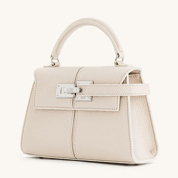 Túi Xách Tay Nữ JW Pei Elise Top Handle Bag White Màu Trắng Kem