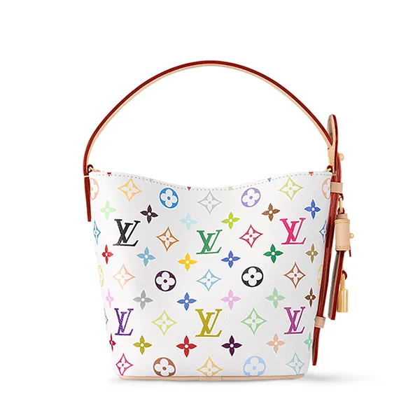 Túi Xách Tay Nữ Louis Vuitton All In BB LV X TM M13089 Màu Trắng Họa Tiết - Túi xách - Vua Hàng Hiệu