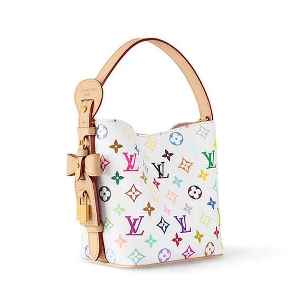Túi Xách Tay Nữ Louis Vuitton All In BB LV X TM M13089 Màu Trắng Họa Tiết - Túi xách - Vua Hàng Hiệu