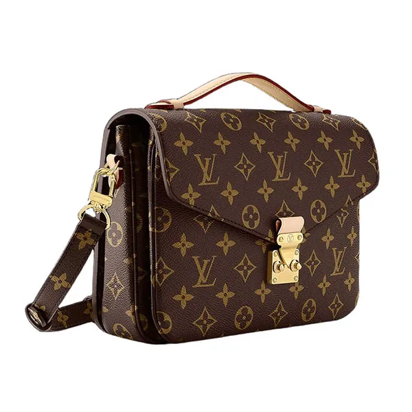 Túi Xách Tay Nữ Louis Vuitton LV Métis Pochette Bag M44875 Handle Bag Màu Nâu
