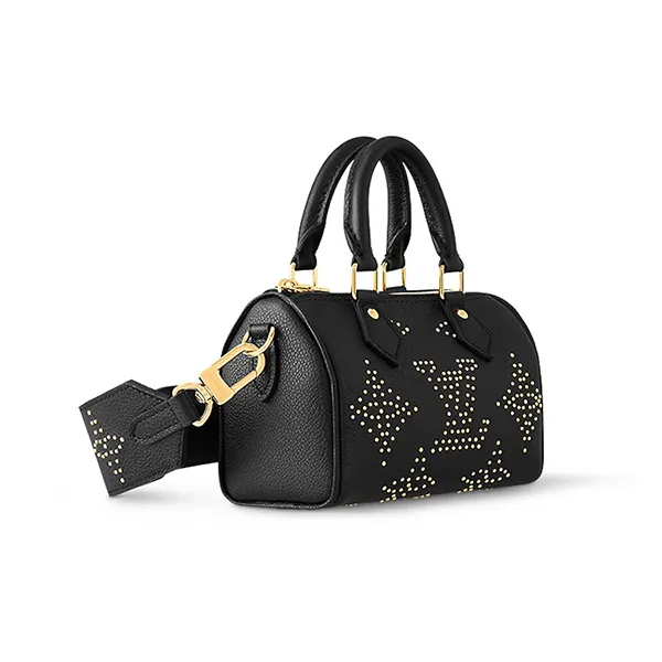 Túi Xách Tay Nữ Louis Vuitton LV Nano Speedy M46745 Màu Đen - Túi xách - Vua Hàng Hiệu